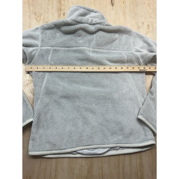 Womens Patagonia Better Sweater Marsupial Gray Snap T Pullover Light Jacket Sz M - Picture 6 of 8